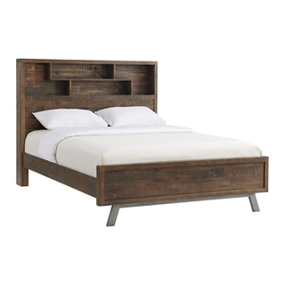 Armadale King Bed with Bookcase Headboard